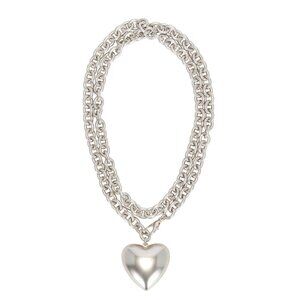 NEW Roxanne Assoulin The Puffy Heart Necklace NIB